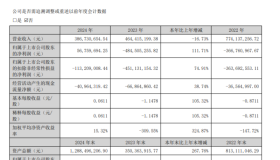 跨境大賣有棵樹2024年歸母凈利潤0.57億元 成功扭虧為盈 跨境大賣有棵樹2024年歸母凈利潤0.57億元 成功扭虧為盈